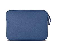 MW Shade ²Life Housse Macbook Pro 14 Pouces - Pochette Macbook Pro 14 Pouces éco-Responsable - Pochette Ordinateur 14 Pouces avec de la Mousse à Mémoire de Forme 6 mm - Bleu/Blanc