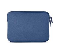 MW Shade ²Life Housse Macbook Pro 14 Pouces - Pochette Macbook Pro 14 Pouces éco-Responsable - Pochette Ordinateur 14 Pouces avec de la Mousse à Mémoire de Forme 6 mm - Bleu/Blanc