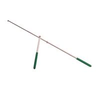 MWAHJU 10pcs Belly Dance Accessories ISIS Wings Butterfly Telescopic Sticks of Stainless Stick Scenes pour Danse(Green)