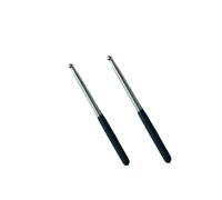 MWAHJU 10pcs Belly Dance Accessories Wings Sticks Isis Stanless Steel Telescopic Rods pour Danse