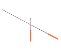 MWAHJU 10pcs Belly Dance Accessory Wings Stick Isis Stainless Steel Telescopic Rod pour Danse(Orange)