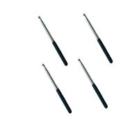 MWAHJU 10pcs Belly Dance Isis Wings Stainless Steel Telescopic Rods Bag Accessory for Stage Performance Costume Dancing Wear Show pour Danse