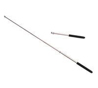 MWAHJU 5 Pair Belly Dance Accessory Wings Stick Isis Stainless Steel Telescopic Rods pour Danse(Black)