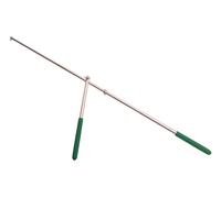 MWAHJU 5 Pair Belly Dance Accessory Wings Stick Isis Stainless Steel Telescopic Rods pour Danse(Green)