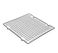 MWAHJU Grille de Cuisson en Acier Inoxydable antiadhésive for gâteaux, Four, Cuisine, Pizza, Pain, Barbecue, Biscuits, étagère pour Camping Barbecue(L)