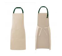 MWAHJU Kitchen Apron Polyester Plain Mandiles for Man Women Restaurant Bar Waiters Chefs Cleaning Bibs Nail Salon Aprons Pour Cuisine(Color 3)