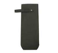 MWAHJU Lot de 1/3/5 Sacs d'emballage vin en Similicuir PU for Bouteille, Sac Protection for Champagne avec poignée for Fournitures fête pour FêTe(Green,5pcs)