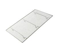 MWAHJU Lot de 2 grilles Refroidissement en Acier Inoxydable for gâteaux, Four, Cuisine, pâtisserie, Pizza, Pain, Barbecue, Biscuits pour Camping Barbecue