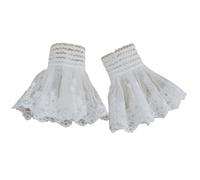 MWAHJU Lot de 2 paires manchons décoratifs for adolescentes, amovibles, extension manchette, accessoire tendance for poignet Pour Homme(Color 3)