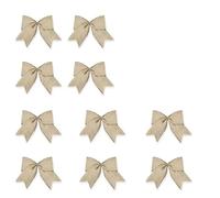 MWAHJU Lot de 30 nœuds en Velours doré Champagne for Couronne Noël, décoration intérieure et extérieure pour DéCoration