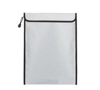 MWAHJU Portefeuille De Passeport Familial Sac d'argent à Fermeture éclair, Sac étanche for Documents, Stockage d'informations, contrats, certificats, certificats immobiliers pour Voyager