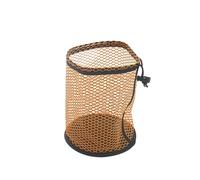 MWAHJU Sac à balles de Golf avec Cordon Serrage, pouvant contenir 12, 25 ou 50 Sport Polyvalent en Filet, Organisateur Portable et Accessoires pour Sport(Orange,M)