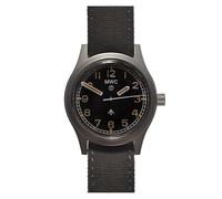 MWC 1940/60s Automatique Acier Noir Tissu Militaire Montre Homme