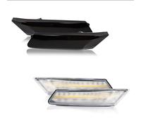 MWCMAMBG Clignotants Dynamiques 2x LED Marqueur Latéral Dynamique Clignotant Séquentiel Clignotant Lampes Pour 911 Pour Carrera Targa Turbo 997 Pour Cayman Pour Boxster 987