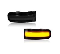 MWCMAMBG Clignotants Dynamiques Ambre Bande LED Complète Flash Séquentiel Vue Latérale Miroir Clignotant Clignotant Ensemble Lumière Pour Jeep Pour Renegade 2015 2016 2017-2022