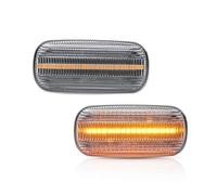 MWCMAMBG Clignotants Dynamiques Clignotant Dynamique LED Marqueur Latéral Garde-boue Indicateur Séquentiel Pour A3 S3 8P A4 S4 RS4 B6 B7 A6 S6 RS6 C6 2005-2008(Clear NO Dynamic A)