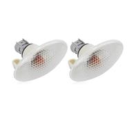 MWCMAMBG Clignotants Dynamiques Feu Position Clignotant Latéral Lampe Répéteur Garde-boue Voiture Avec Ampoule Pour Suzuki Pour Swift Pour Grand Pour Vitara Splash SX4 Agila APV Alto(2 pièces)