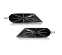 MWCMAMBG Clignotants Dynamiques Pour MINI Pour Cooper R55 R56 R57 R58 R59 Ambre Clignotant LED Dynamique Séquentiel Clignotant Garde-boue Latéral Ensemble Feux Position