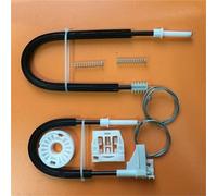 MWCMAMBG Moteur Leve vitre Kit De Réparation Lève-vitre Arrière Gauche pour Skoda pour Octavia Type 1U (1996 1997 1998 1999 2000 2001 2002 2003 2004)