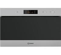 Indesit MWI 6211 IX Noir, Acier inoxydable Micro-onde simple Intégré 22 L 750 W