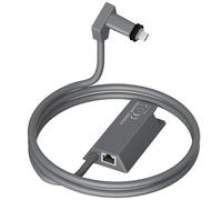 Mwin Adaptateur Ethernet pour Starlink Gen 2 - Accessoires Starlink pour kit Internet V2 Satellite, Adaptateur Ethernet CPL activé Gen 2 pour réseau Externe câblé Connexion Rapide et Stable