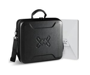 Mwin Starlink Mini Case - Housse de Protection Légère en EVA Résistante aux éclaboussures et aux Chocs avec Bandoulière, Sacoche Portable à Coque Dure pour Les Voyages en Plein air et le Camping, Noir