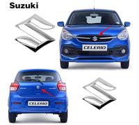 MWJTWO Emblèmes de Voiture pour Suzuki Reno 2004-2008,Car Sticker Accessoires Badge Decal Capot Coffre Autocollants Logo Insigne 3D Badge Décoration Sticker Résistant,Front Emblem-1