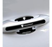 MWJTWO Protège-Poignée de Porte Voiture pour Peugeot e-LEGEND Concept 2018-2018,Kit Protège-Poignées Auto Prévention Rayures et Chocs pour Véhicules Résistant Facile à Installer,Carbon fiber