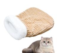 Mwkbbn Lit câlin amovible pour animal de compagnie, lit pour chat et petit chien, lit lavable pour animal domestique, cachette pour animaux de compagnie, sac de couchage pour chats et petits chiens