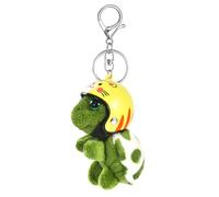 MWOOT Mignon Porte Clés Peluche Douce Tortue Pendentif Personnalisé pour Voiture, Sac à Dos, Sac à Main - Charmes Cadeau pour Femmes et Filles