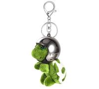MWOOT Mignon Porte-clés Peluche Douce Tortue Pendentif Personnalisé pour Voiture, Sac à Main, Sac à Dos - Charmes Cadeau pour Femmes et Filles