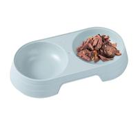 Mwqpgyh Bols de Nourriture pour Chiens | Bols pour Chiens Doubles surélevés Macaron | Gamelle pour Chien Bols d'eau et de Nourriture pour Nourrir Les Petits de Taille Moyenne Chats Chiots