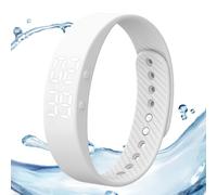 Mwqpgyh Bracelet Connecté pour Hommes,Bracelet Intelligent Traqueur de Fitness Podomètre | Étanche Podomètre avec Alarme Vibrante pour Hommes Femmes Et Étudiants Salle De Sport Exercice