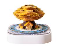 Mwqpgyh Calendrier de bureau 3D 2026,2026 - Sculpture en papier - Bloc-mémo 3D détachable - Pour école, dortoir, appartement, enseignant, étudiant, , famille, Noël, Nouvel An