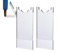 Mwqpgyh Cales de Canapé, Butée Transparente Protection Rayures, Accessoire de Sécurité pour Maison Contre Les Chocs pour Canapé Tête de Lit Prise Murale, Prévention des Risques d'Incendie et Maintien