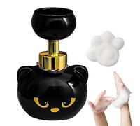 Mwqpgyh Distributeur de savon moussant, distributeur de savon en forme de pattes de chat, jolies bouteilles vides pour shampoing, lessive, Halloween