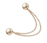 Mwqpgyh Épingle à linge magnétique | Pinces à boutons magnétiques en métal avec chaîne, pince à linge tendance pour vêtements, manchettes, voyages, trajets quotidiens pour femmes, filles, foulard