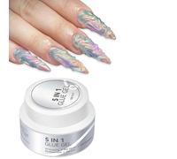 Mwqpgyh Gel 3D,30ml Adhésif de Sculpture Fort - Gel De Moulage Pour La Forme Des Ongles | Pour Les Femmes Et Les Débutants, Pour Usage Professionnel Et À Domicile, Pour Manucure Et Toilette, Et Pour