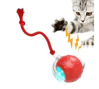 Mwqpgyh Jouet intelligent pour chat, balle mobile automatique rechargeable par USB avec 3 modes - Jouet interactif pour chat d'intérieur - Jouet pour chat d'intérieur - Jouet pour chat à roulement
