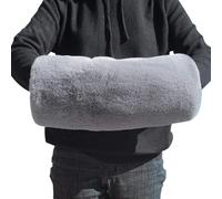 Mwqpgyh Manchons pour les mains 38x20cm Faux manchon pour réchauffer les mains en hiver, Poche chauffante Chauffe-mains Sac chauffant Gants chauds Moufles Hommes Femmes Personnes âgées, Manchon en