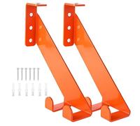 Mwqpgyh Support mural pour tronçonneuse en acier inoxydable - Pour mur de garage - Support robuste pour exposition, atelier, jardin, maison, abri de jardin, capacité de charge de 82 kg