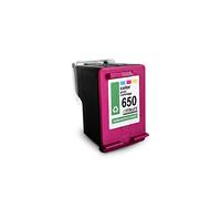 MWT Cartouche d'encre compatible avec HP 650 DeskJet Ink Advantage 2540 remplace 650 BK Noir