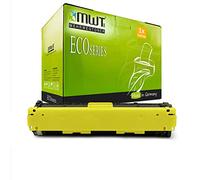 MWT remanufactured Toner avec 50% Plus de Puissance pour Color Laserjet CM 1312 1512 1312 remplacer HP 125A Jaune CB542A Cartouches Original Mehrwegtoner (ISO-Norm 19798)