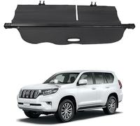 MWWYSF Étagère Arrière Rétractable De Coffre, pour Toyota Land Cruiser Prado 150 FJ150 2010-2021 Housse Colis Cargo Coque Cache-Bagages Couverture De Cargaison De Coffre
