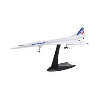 MWYFFB Collection Modèle Avion Modèle d'avion De Ligne Supersonique Concorde d'air France Airways pour Exposition Statique, Collection 1/200