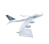 MWYFFB Collection Modèle Avion pour Boeing 747, Modèle De Série, Jouets en Alliage Métallique, Jouets Et Loisirs, Kit De Construction D'avions Moulés sous Pression avec Roues, 16 Cm(B747 New Zealand)