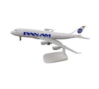 MWYFFB Collection Modèle Avion pour Modèle d'avion B747 Série De Miniatures Moulées sous Pression, Jouet D'aviation, Décoration D'avions 1:400 20CM(747PAN AM)