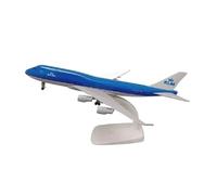 MWYFFB Collection Modèle Avion pour Modèle d'avion B747 Série De Miniatures Moulées sous Pression, Jouet D'aviation, Décoration D'avions 1:400 20CM(747KLM)