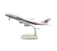 MWYFFB Collection Modèle Avion pour Modèle d'avion B747 Série De Miniatures Moulées sous Pression, Jouet D'aviation, Décoration D'avions 1:400 20CM(747Malaysia)