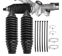 MWZBTG 12 Pièces Soufflet De Biellette De Direction, Jeu De Joint Soufflet Direction, Botte À Crémaillère Et Pignons, Botte De Crémaillère De Direction, Silicone Accessoires De Protection